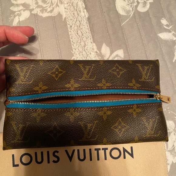 💯 Authentic Refurbished Louis Vuitton Coupon Holder or Tissue Holder - Picture 4 of 10